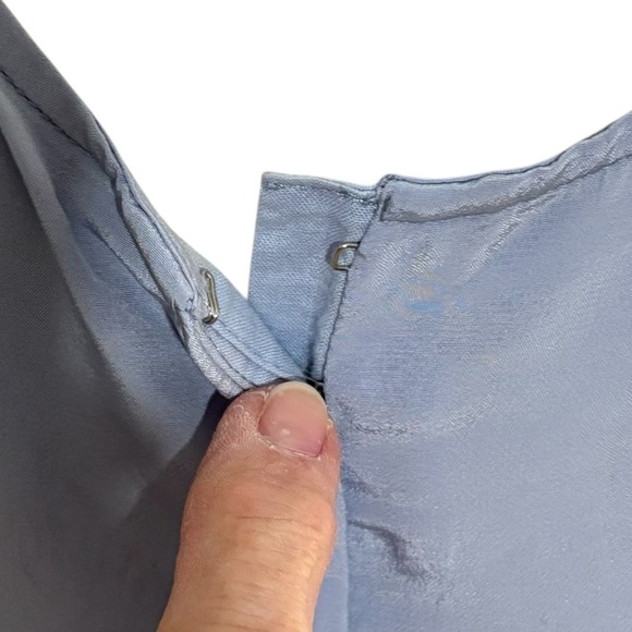 J. CREW - NWT - SIZE SMALL - LIGHTWEIGHT SUMMERTIME BLOUSE TOP - LIGHT LILAC B10 - Picture 6 of 13